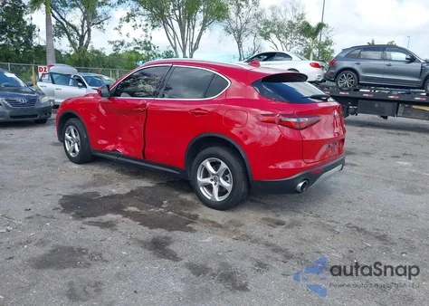 2019 Alfa Romeo Stelvio Rwd z USA, uszkodzony, nr VIN ZASPAJAN1K7C57228